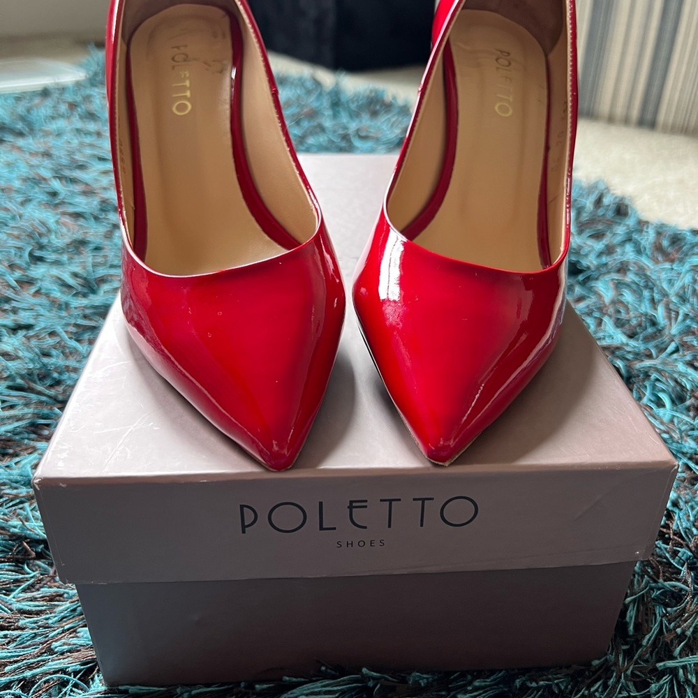 Italian Patent Leather Pumps ❤️